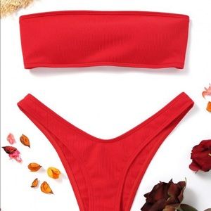 Zaful Bandeau Bikini NWT